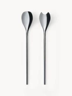 Sale ALESSI Couverts à salade poli et brillant Human