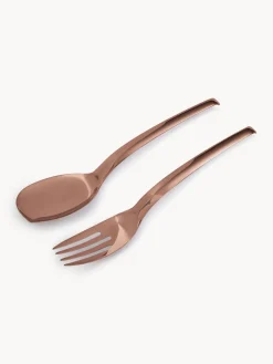 New sambonet Couverts de service Living, 2 élém. Tons cuivre, polissage haute brillance