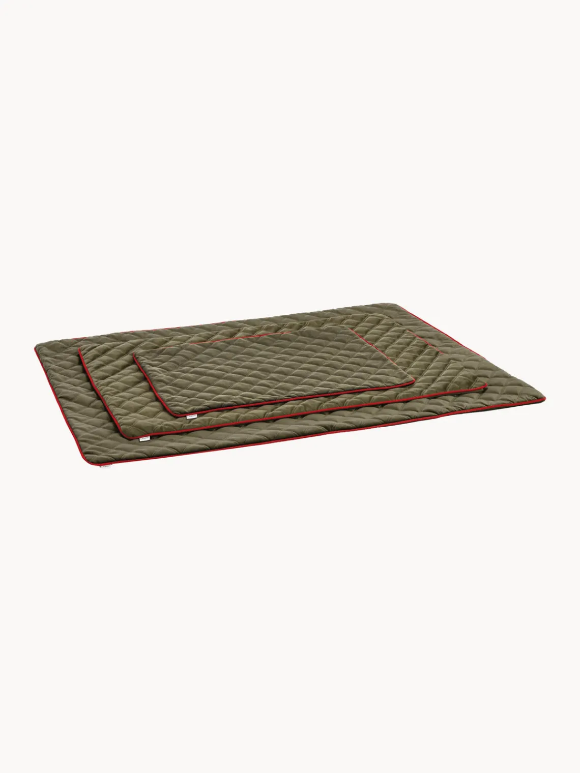 Fashion Laboni Couverture pour animaux Oxford, tailles variées Vert olive, lie de vin