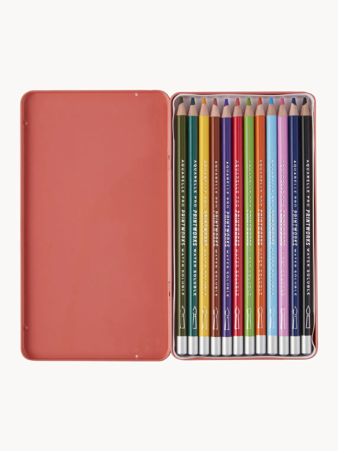 Sale Printworks Crayons de couleur Aquarelle, 12 élém. Tons bleus et roses