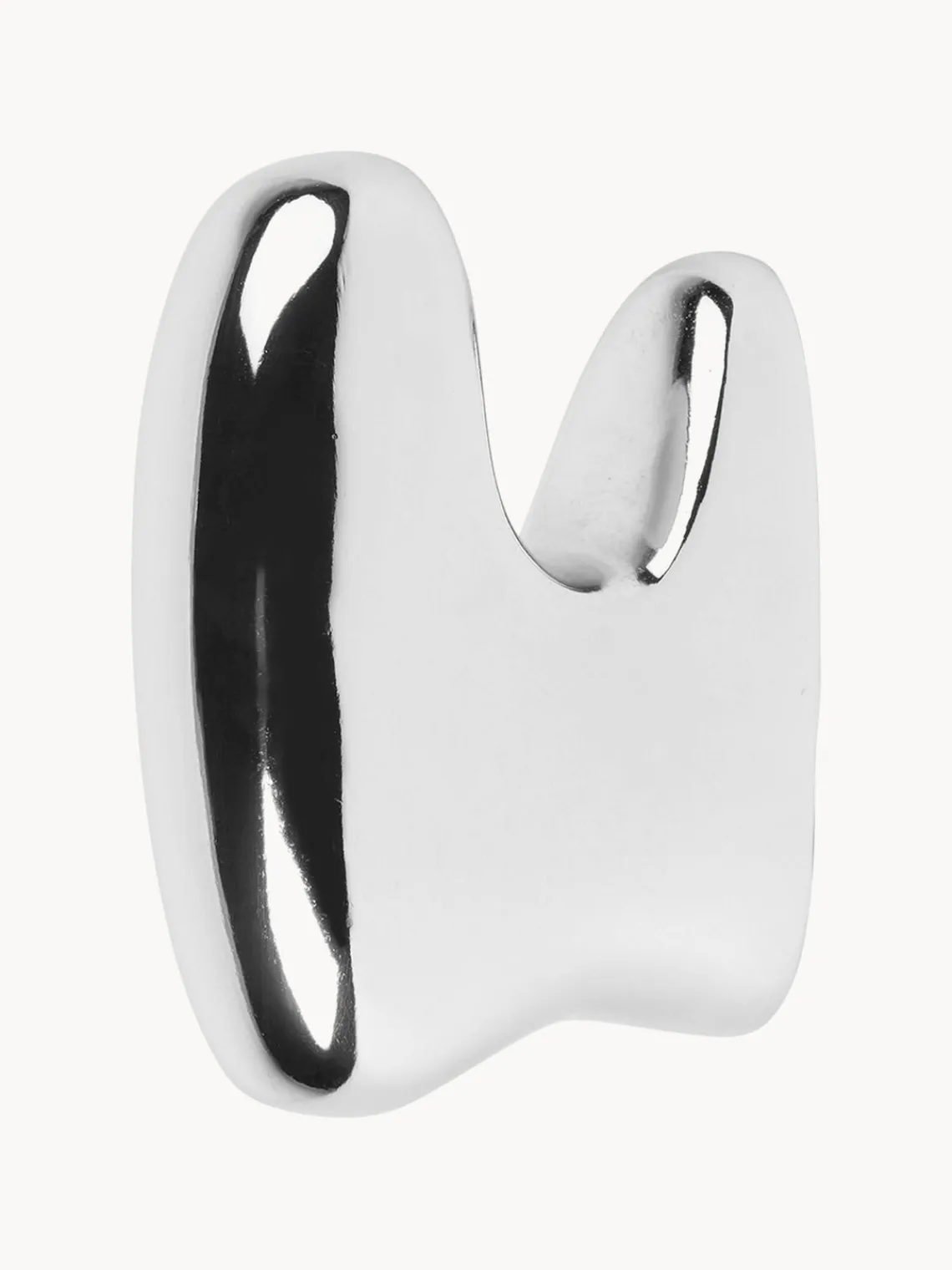 Online Broste Copenhagen Crochet en métal Roberta Argenté, haute brillance