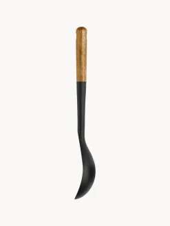 Fashion Staub Cuillère à servir avec manche en acacia Cook Noir, bois clair