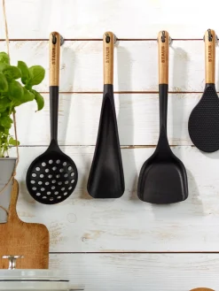 Hot Staub Cuillère polyvalente avec manche en acacia Cook