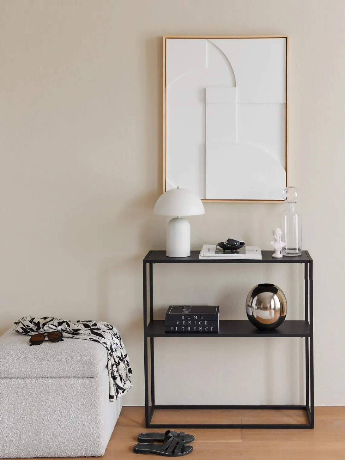 Outlet HKLIVING Décoration murale tableau en relief Amido