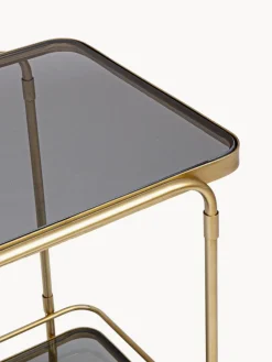 Clearance Bizzotto Desserte avec plateaux en verre Orabel