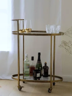 Discount BePureHome Desserte en verre Push Antic