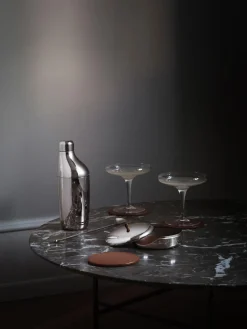 Discount GEORG JENSEN Dessous de verre avec support Sky, 5 élém.
