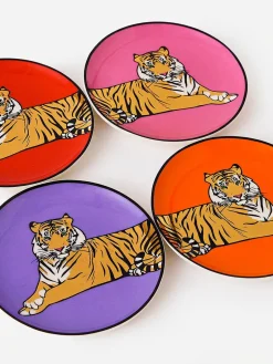 Sale Jonathan Adler Dessous de verre en porcelaine Safari, 4 élém.