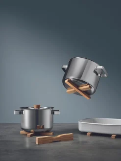 Sale Eva Solo Dessous-de-plat magnétiques Magic, 2 pièces Bois de chêne
