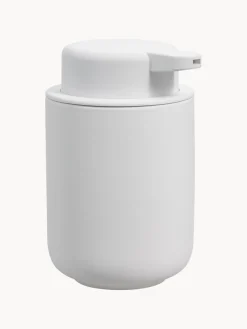 Sale Zone Denmark Distributeur de savon en grès à surface veloutée Ume Blanc