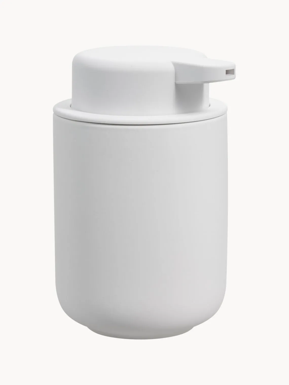 Sale Zone Denmark Distributeur de savon en grès à surface veloutée Ume Blanc