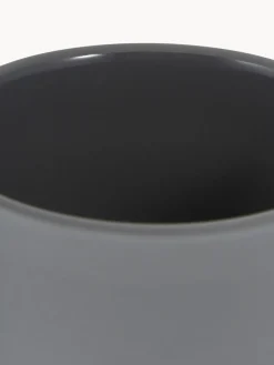 Hot Zone Denmark Distributeur de savon en grès à surface veloutée Ume Gris foncé