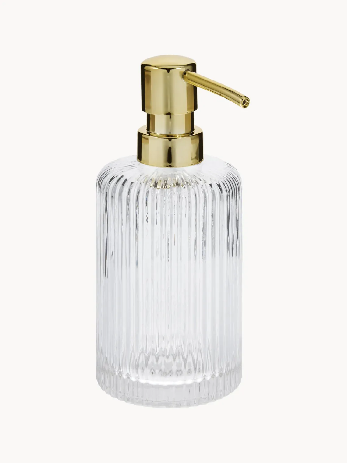 New ANDREA HOUSE Distributeur de savon en verre Gulji