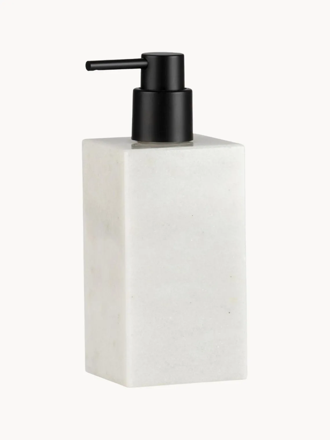 Discount ANDREA HOUSE Distributeur de savon en marbre Andre Blanc, marbré