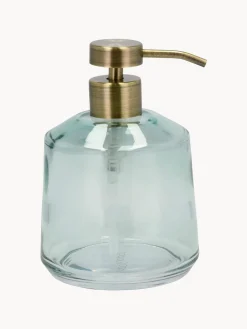 Outlet Södahl Distributeur de savon en verre Vintage Bleu ciel, transparent