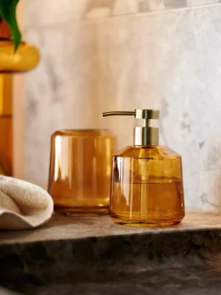 Discount Södahl Distributeur de savon en verre Vintage Brun clair, transparent