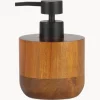 New ANDREA HOUSE Distributeur de savon en bois d'acacia Theodore
