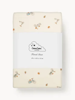 Fashion Cam Cam Copenhagen Drap-housse en coton bio Bicycles