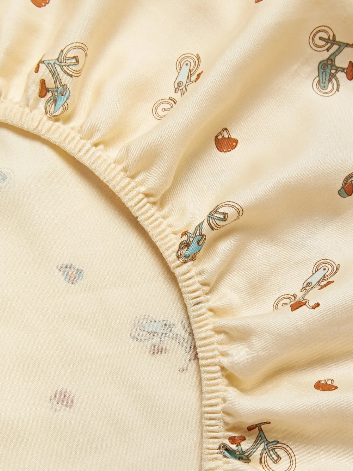 Fashion Cam Cam Copenhagen Drap-housse en coton bio Bicycles