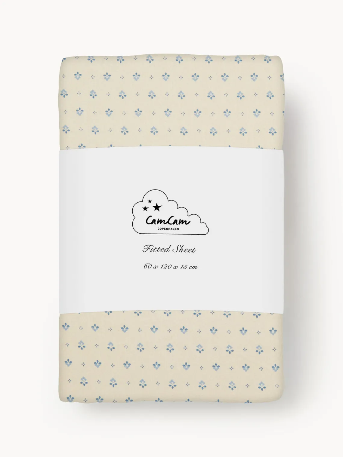 Sale Cam Cam Copenhagen Drap-housse en coton bio Capri