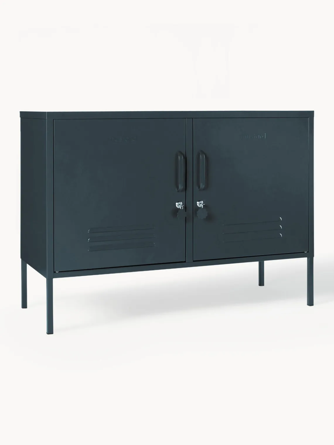 Fashion Mustard Made Enfilade en métal The Lowdown Anthracite