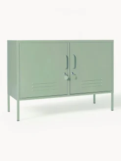 Online Mustard Made Enfilade en métal The Lowdown Vert sauge