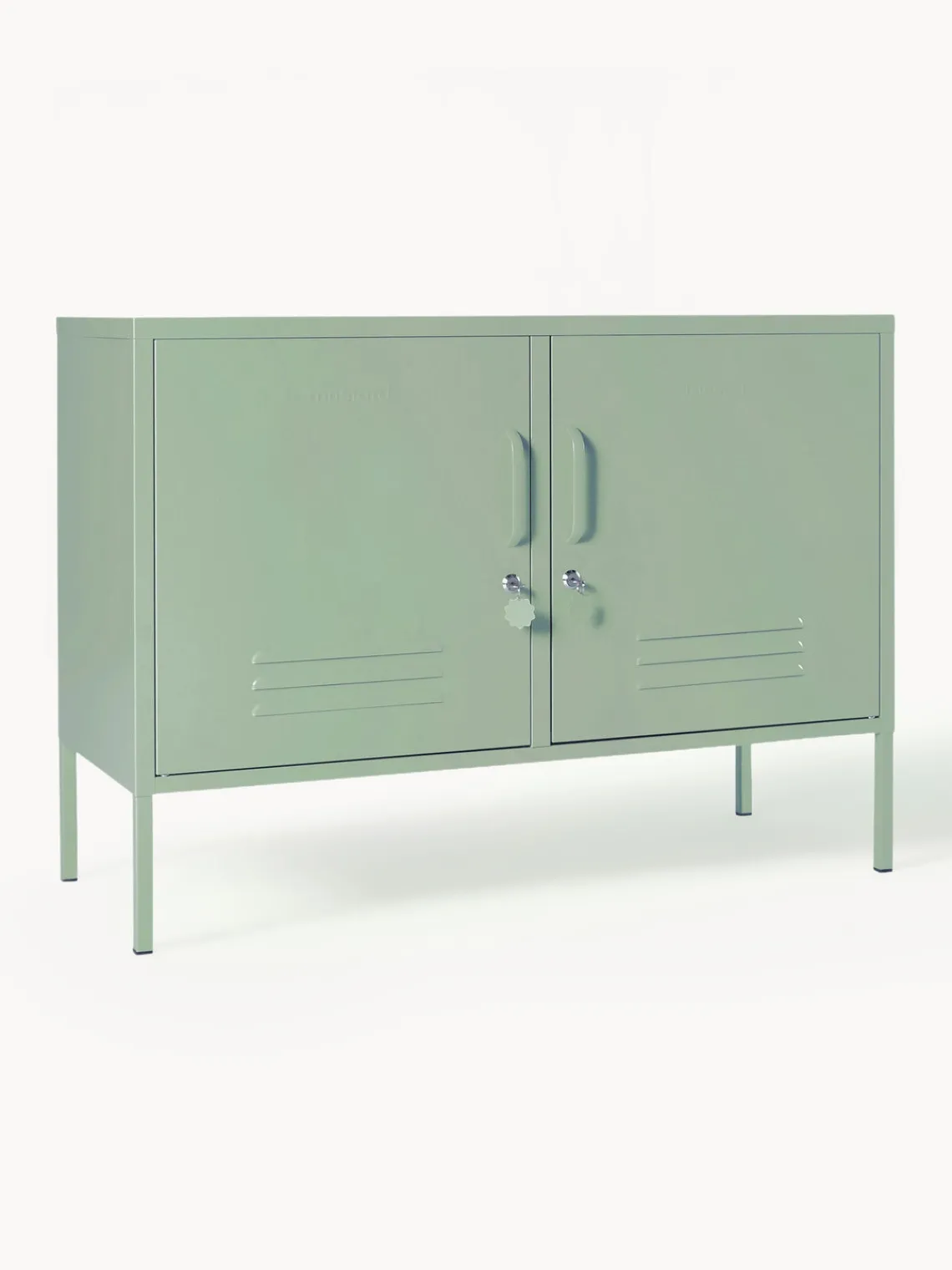 Online Mustard Made Enfilade en métal The Lowdown Vert sauge