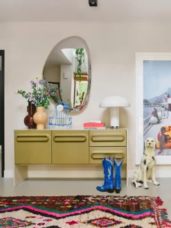 Hot HKLIVING Enfilade Space Vert olive, beige clair
