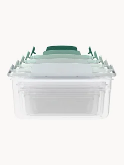 Sale Joseph Joseph Ensemble de boîtes de rangement Nest, 5 élém. Transparent, tons verts