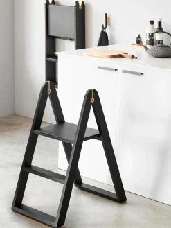 Clearance Gejst Escabeau en chêne Reech Noir