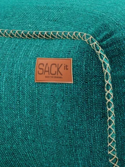 New Sack It Fauteuil de jardin Cobana Tissu bleu pétrole