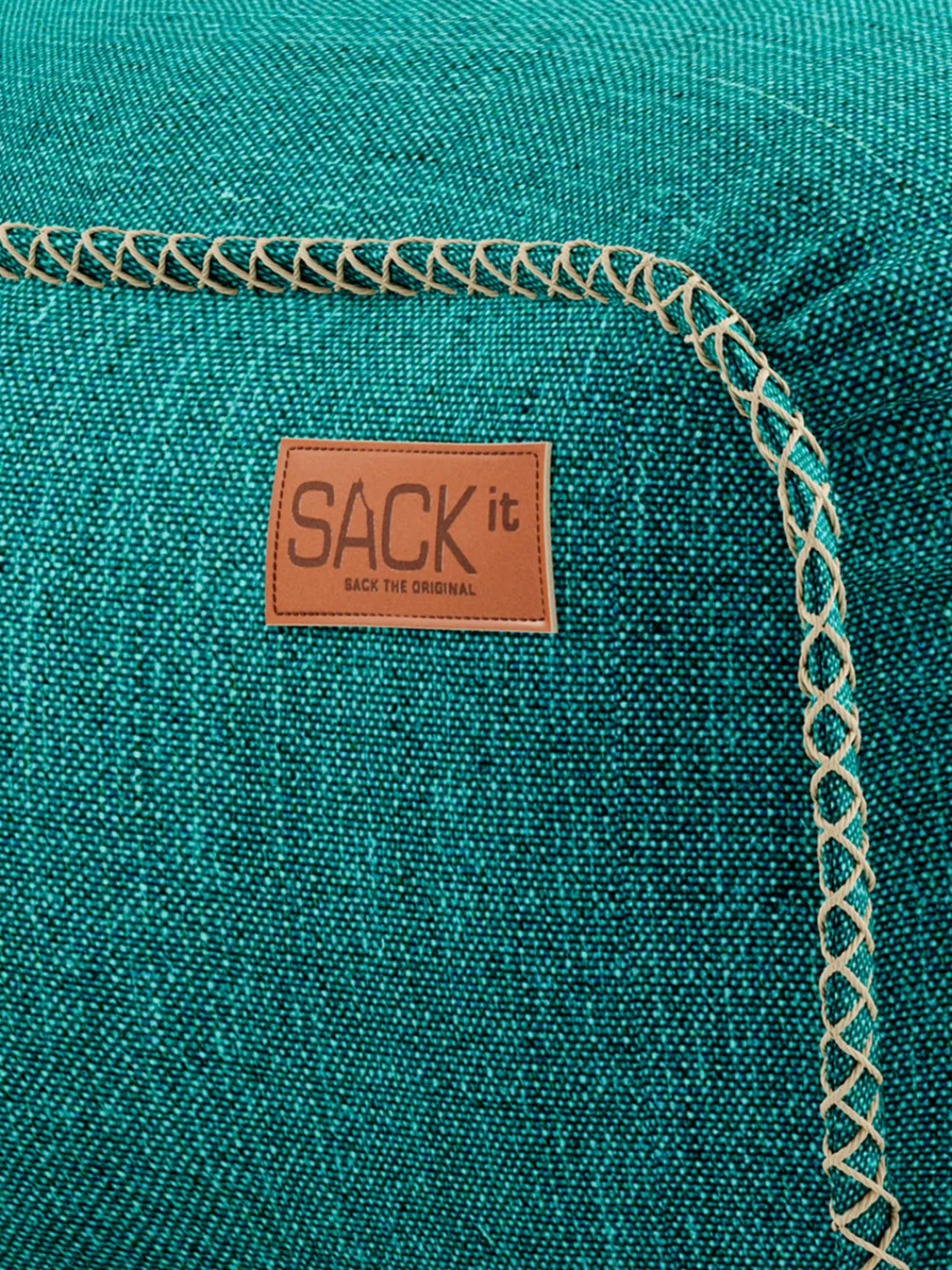 New Sack It Fauteuil de jardin Cobana Tissu bleu pétrole