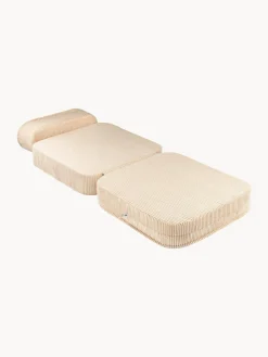 Discount Wigiwama Fauteuil pliant en velours côtelé pour enfant Sugar Velours côtelé beige