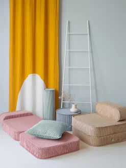 Discount Wigiwama Fauteuil pliant en velours côtelé pour enfant Sugar Velours côtelé beige