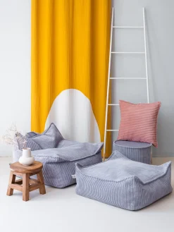 Discount Wigiwama Fauteuil poire pour enfant en velours côtelé Sugar Velours côtelé lavande