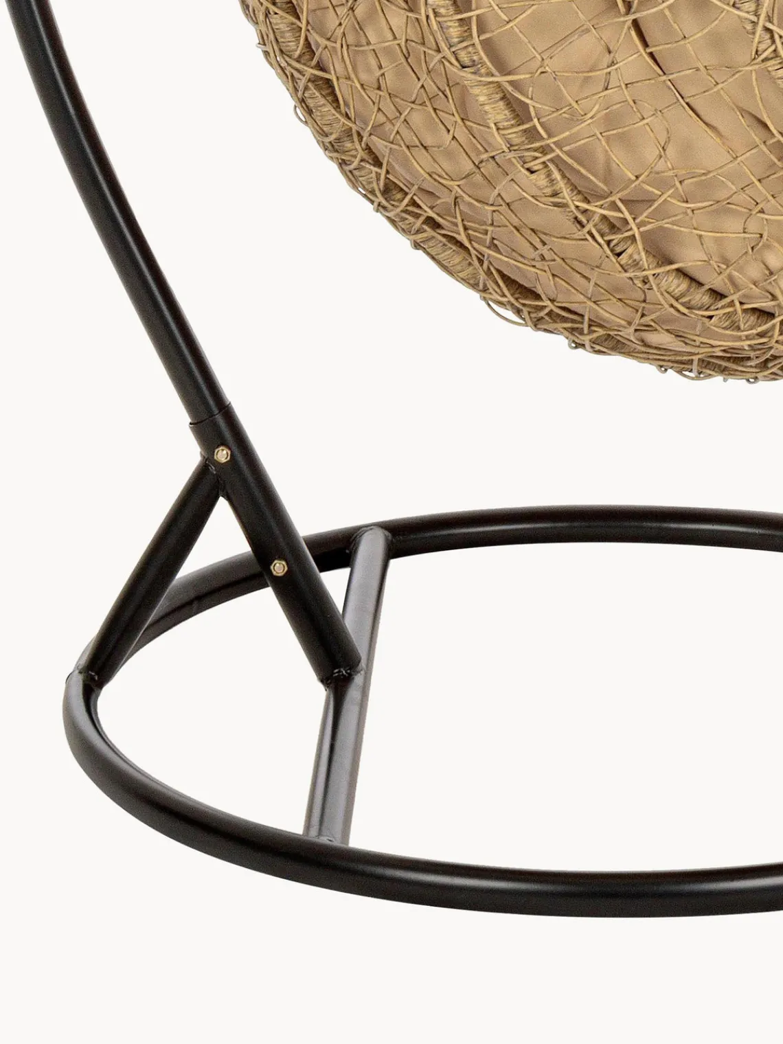 New Bizzotto Fauteuil suspendu tressé avec structure en métal Amirantes