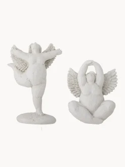 New Bloomingville Figurines de Noël en forme d'ange Hadessa, 2 élém.