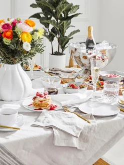Online RCR Flûtes à champagne en cristal Melodia, 6 pièces