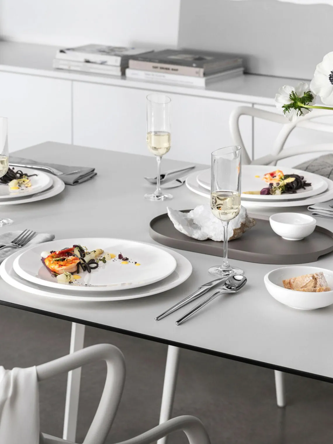 Discount Villeroy & Boch Flûtes à champagne NewMoon,, 4 pièces