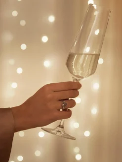 Clearance LEONARDO Flûtes à champagne Puccini, 6 pièces