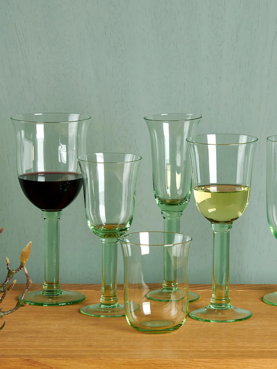 Discount LAMBERT Flûtes à champagne soufflées bouche Corsica, 6 pièces