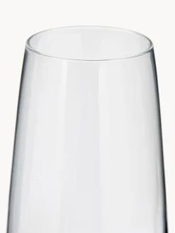 Outlet Broste Copenhagen Flûtes à champagne soufflés bouche Smoke, 4 pièces