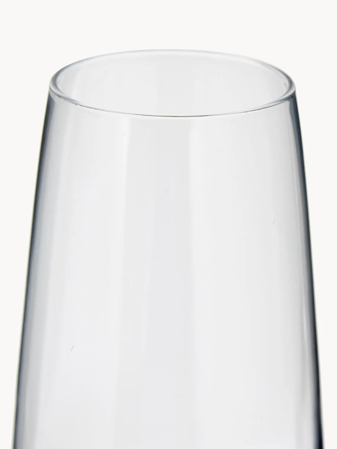 Outlet Broste Copenhagen Flûtes à champagne soufflés bouche Smoke, 4 pièces