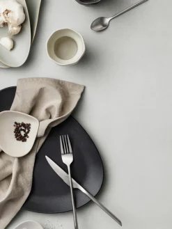 Outlet Broste Copenhagen Fourchette brossée mate Sletten, artisanale