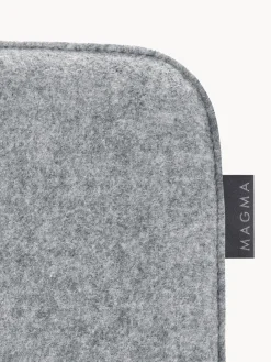 Sale Magma Galettes de chaise en feutre Avaro Square, 4 pièces Gris