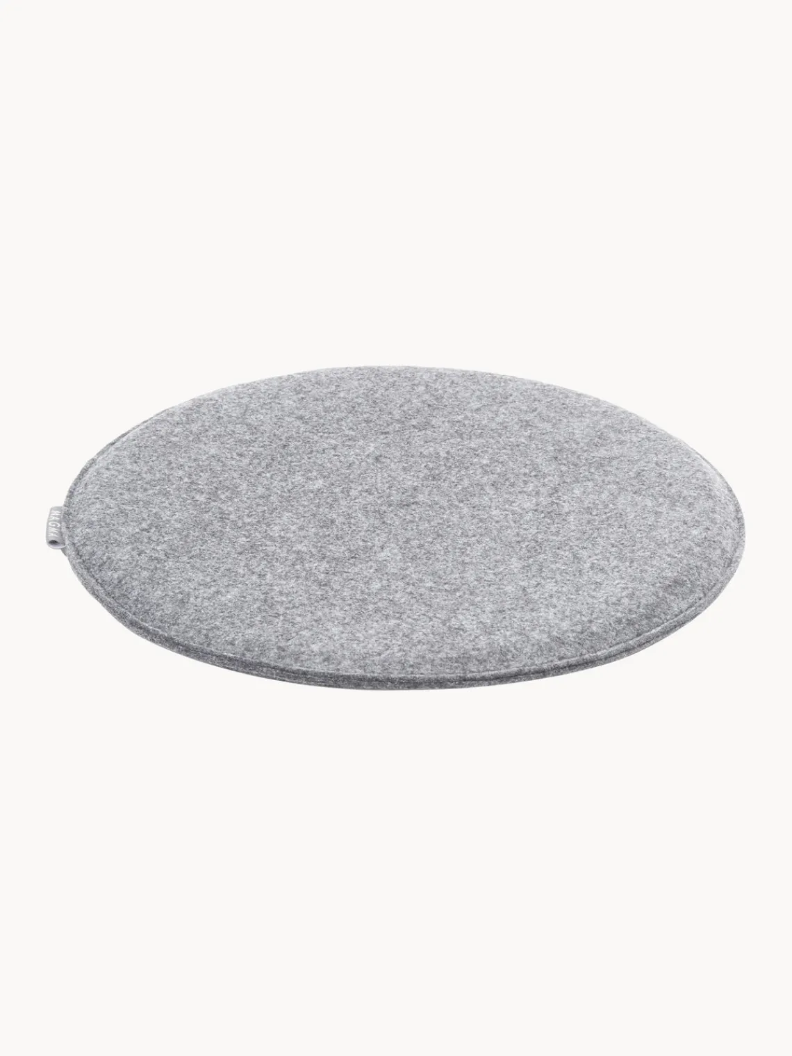 New Magma Galettes de chaise rondes en feutre Avaro, 4 pièces Gris