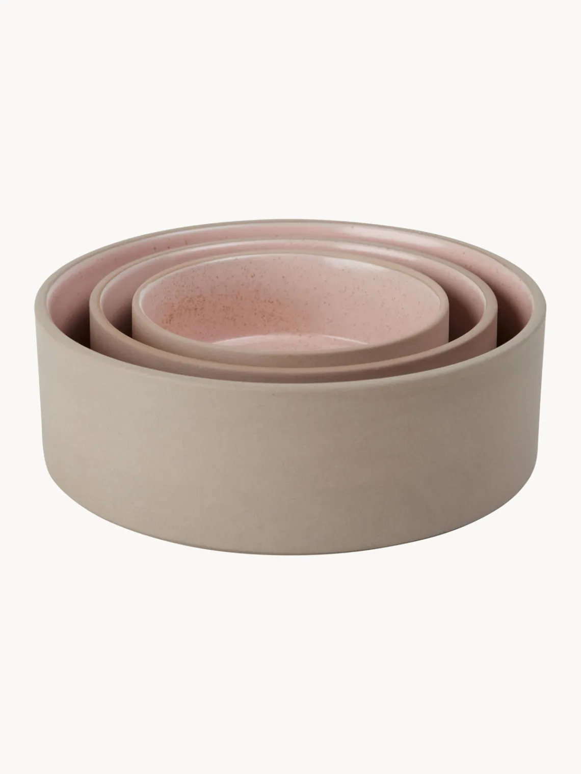 Online Oyoy Living Design Gamelle Sia, tailles variées Beige, rose pâle