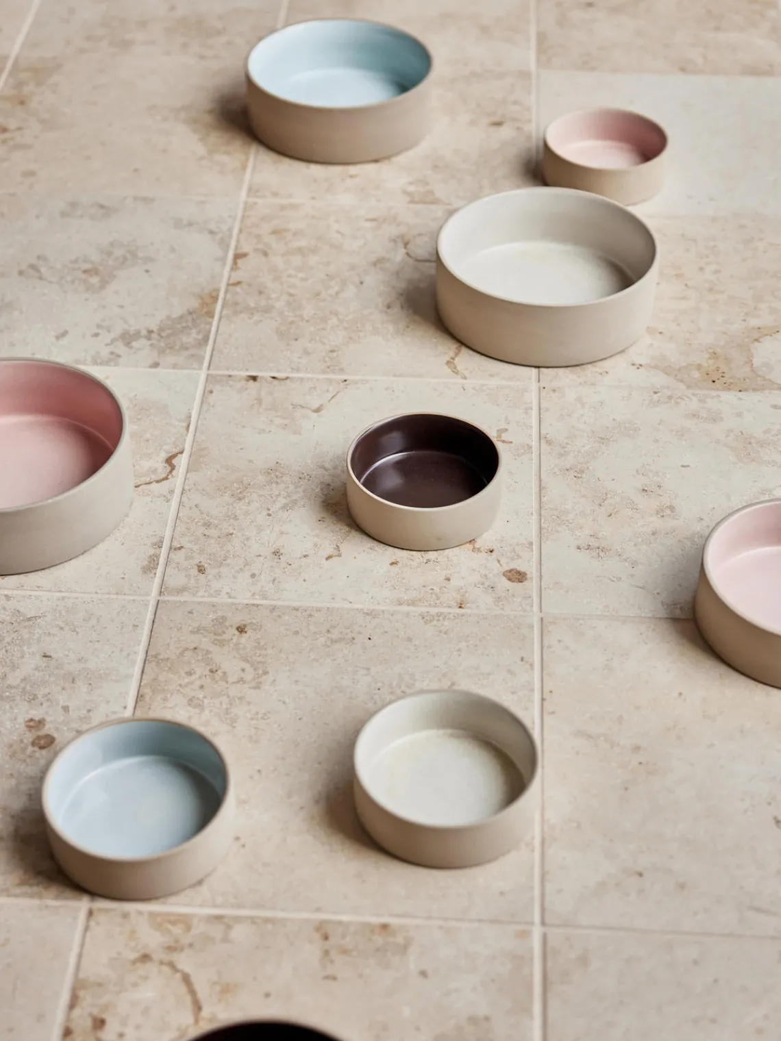 Online Oyoy Living Design Gamelle Sia, tailles variées Beige, rose pâle