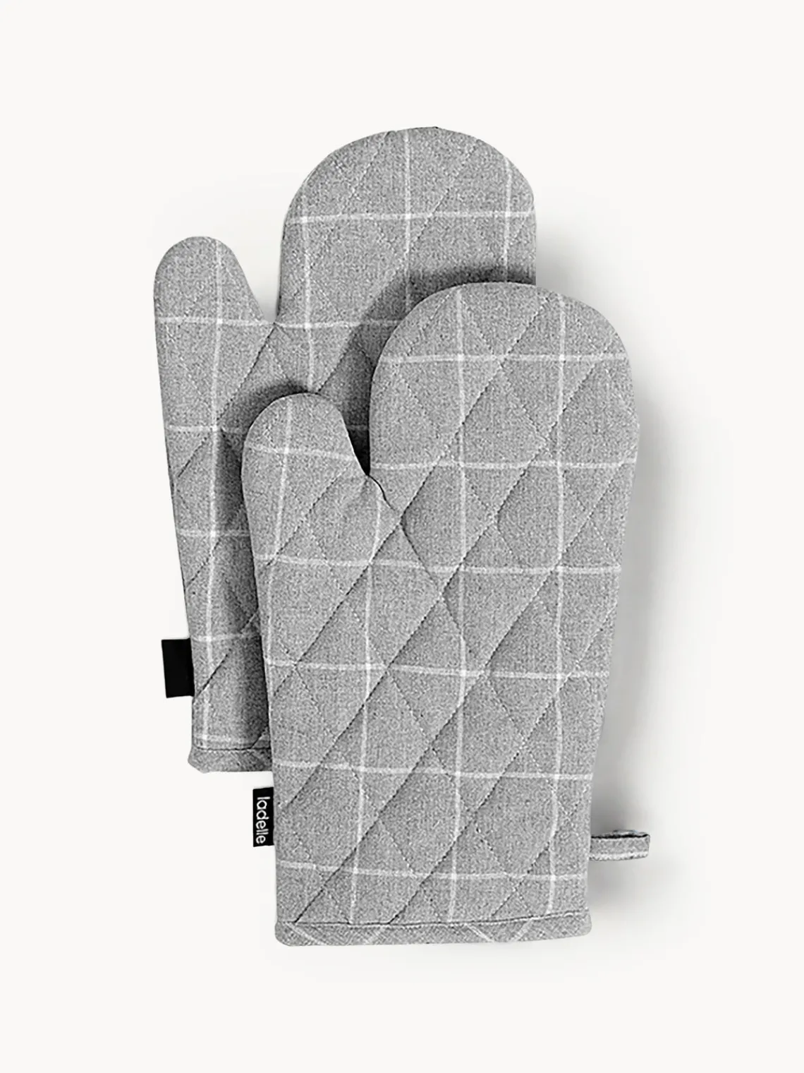 Outlet ladelle Gants de cuisine Eco Check, 2 pièces