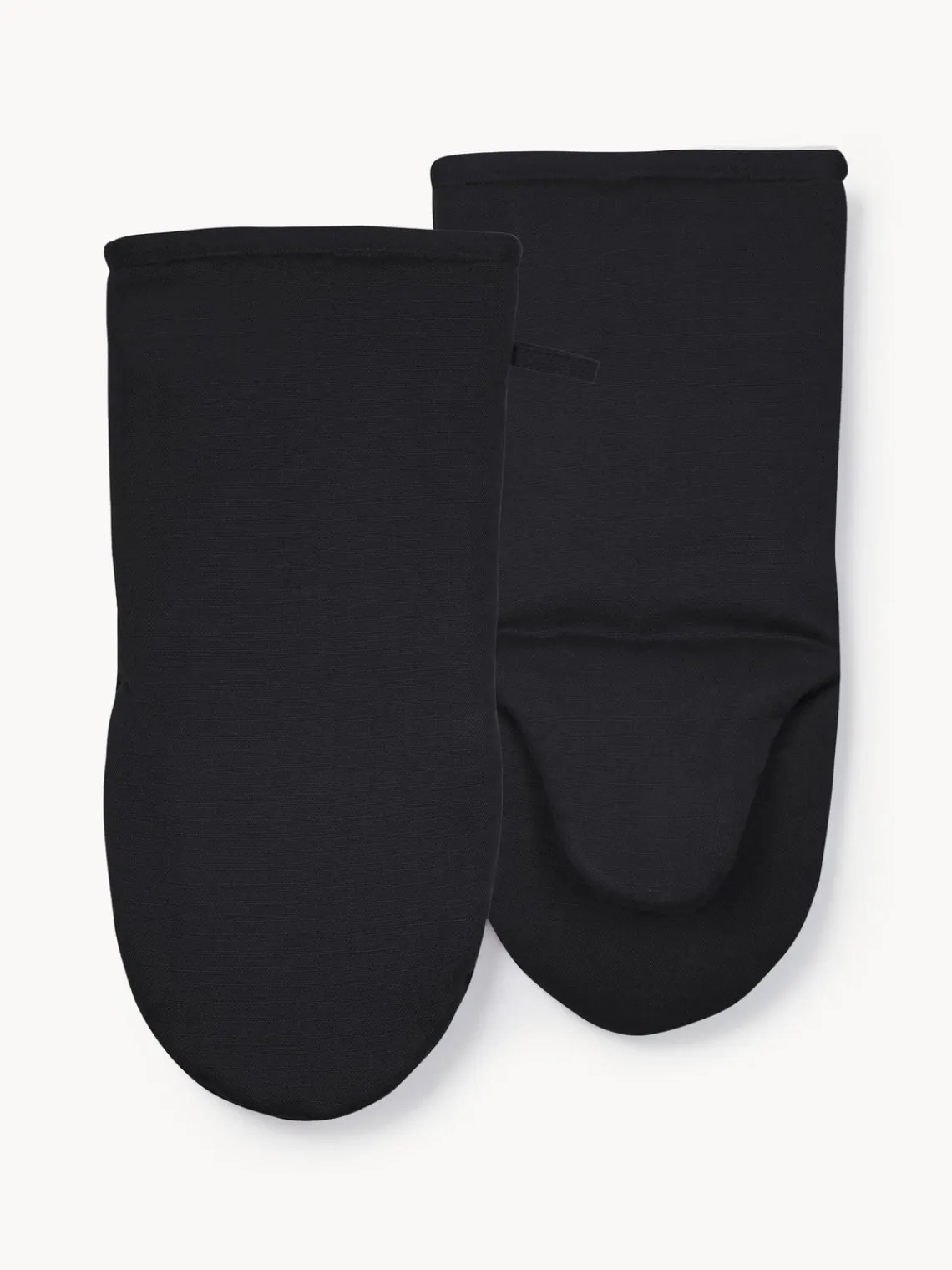 Fashion Södahl Gants de cuisine Soft Kitchen, 2 élém. Noir